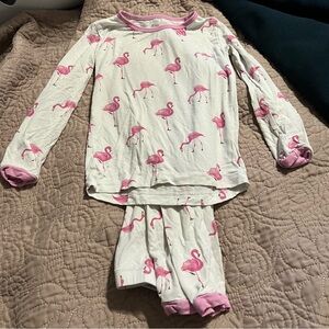 Kyte Baby long sleeve pajamas in Flamingo, size 3T